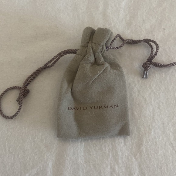 David Yurman Sterling Silver Dog Tag Pendant - Picture 5 of 5